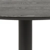 Fotelis Black Red White Valgomojo stalas IBIZA D110xH74cm, juodas (MT_ACT/STO_GRAUS_110X74-BLACK-FR)