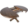 Fotelis Home4You Valgomojo stalas JAMES , senas ąžuolas