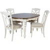 Home4You Valgomojo stalas LILY, 106,5x137-182x76