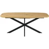 Home4You Valgomojo stalas RAMONA 180/220x90xH75cm Šviesus medis