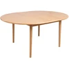 Fotelis Home4You Valgomojo stalas TROYES D120+40xH75cm, ąžuolinis