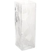 Home4You Vaza ZANA 10x10xH30cm, skaidrus stiklas