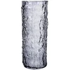Home4You Vaza AMY D12xH30cm, pilkas stiklas