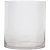 Home4You Vaza IN HOME, 10x10x25 cm, skaidrus stiklas,