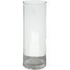 Home4You Vaza IN HOME D18xH50 cm, skaidrus stiklas