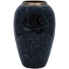 Home4You Vaza „TITAN STONE“, D17 x H27 cm, juoda/pilka