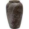 Home4You Vaza „TITAN STONE“, D17 x H27 cm, smėlio spalvos/rudos spalvos