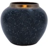 Home4You Vaza „TITAN STONE“, skersmuo 20 x aukštis 18 cm, juoda/pilka