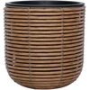 Home4you Vazonas pintas D27xh28cm, rudas