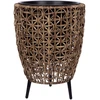 Home4You Vazonas WICKER 38x38xH54cm, rudas