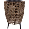 Home4You Sodinukas WICKER 38x38xH54cm, rudos spalvos
