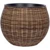 Home4You Gėlių vazonas WICKER D40xH32cm, šviesiai ruda