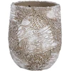Home4You Gėlių vazonas „SUNNY CORAL“, D24 x H29,5 cm, smėlio spalvos