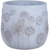 Home4You Gėlių vazonas „SUNNY FLORE“, D34 x H31 cm, baltas