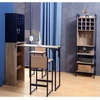 Home4You Vyno lentyna HANNES 52x40xH180cm Rustic melaminas