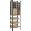 Home4You Vyno lentyna HANNES 52x40xH180cm Rustic melaminas