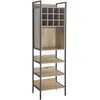 Home4You Vyno lentyna HANNES 52x40xH180cm Rustic melaminas
