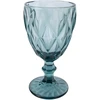 Home4You Mėlyna Vyno taurė CORAL 300ml, mėlyna