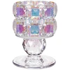 Home4You Žvakidė CHANLE D7xH10cm, blizgi