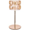 Home4You Žvakidė CHANLE H17cm, aukso spalvos
