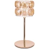 Home4You Žvakidė CHANLE H17cm, aukso spalvos