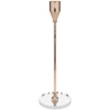 Home4You Žvakidė CHANLE H23,5cm, aukso spalvos