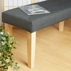 Homestyle4U Suoliukas, 103x41x47 cm, Pilka