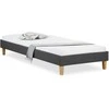 Homestyle4U Lova, 94x203x29.5 cm, pilka