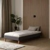 Homestyle4U Lova, 94x203x29.5 cm, pilka