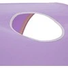 Homestyle4U Aukšta lova, 207.5x160x99.5 cm, balta, violetinė, oranžinė