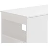 Homestyle4U Baro stalas, 120x105x50 cm, balta