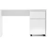 Homestyle4U Rašomasis stalas, 130x75x54 cm, Balta