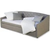 Homestyle4U Dienos lova, 100x215 cm, pilka