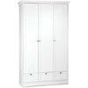 Homestyle4U Spinta, 120x51x200 cm, Balta