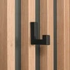 Homestyle4U Prieškambario spintos komplektas, 122x190x37 cm, ruda