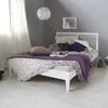 Homestyle4U Lova, 146x207 cm, balta