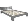 Lova Homestyle4U Lovos rėmas, 164x204x66 cm, pilka
