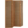 Homestyle4U Kambario pertvara, 176x2,2x175 cm, ruda