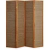 Homestyle4U Kambario pertvara, 176x2,2x175 cm, ruda