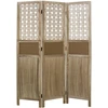 Homestyle4U Kambario pertvara, 120x1,7x170 cm, ruda