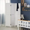 Homestyle4U Kambario pertvara, 120x2.2x170 cm, balta