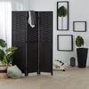 Homestyle4U Kambario pertvara, 120x2.2x170 cm, juoda