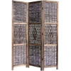 Homestyle4U Kambario pertvara, 120x2x170 cm, ruda