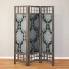 Homestyle4U Kambario pertvara, 120x2x170 cm, ruda