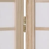 Homestyle4U Kambario pertvara, 120x2x170 cm, ruda