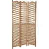 Homestyle4U Kambario pertvara, 120x2x170 cm, ruda
