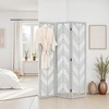 Homestyle4U Kambario pertvara, 120x2x170 cm, pilka