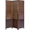 Homestyle4U Kambario pertvara, 120x2x170 cm, ruda, medinė