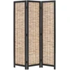 Homestyle4U Kambario pertvara, 120x2x170 cm, juoda ir ruda