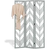 Homestyle4U Kambario pertvara, 120x2x170 cm, pilka